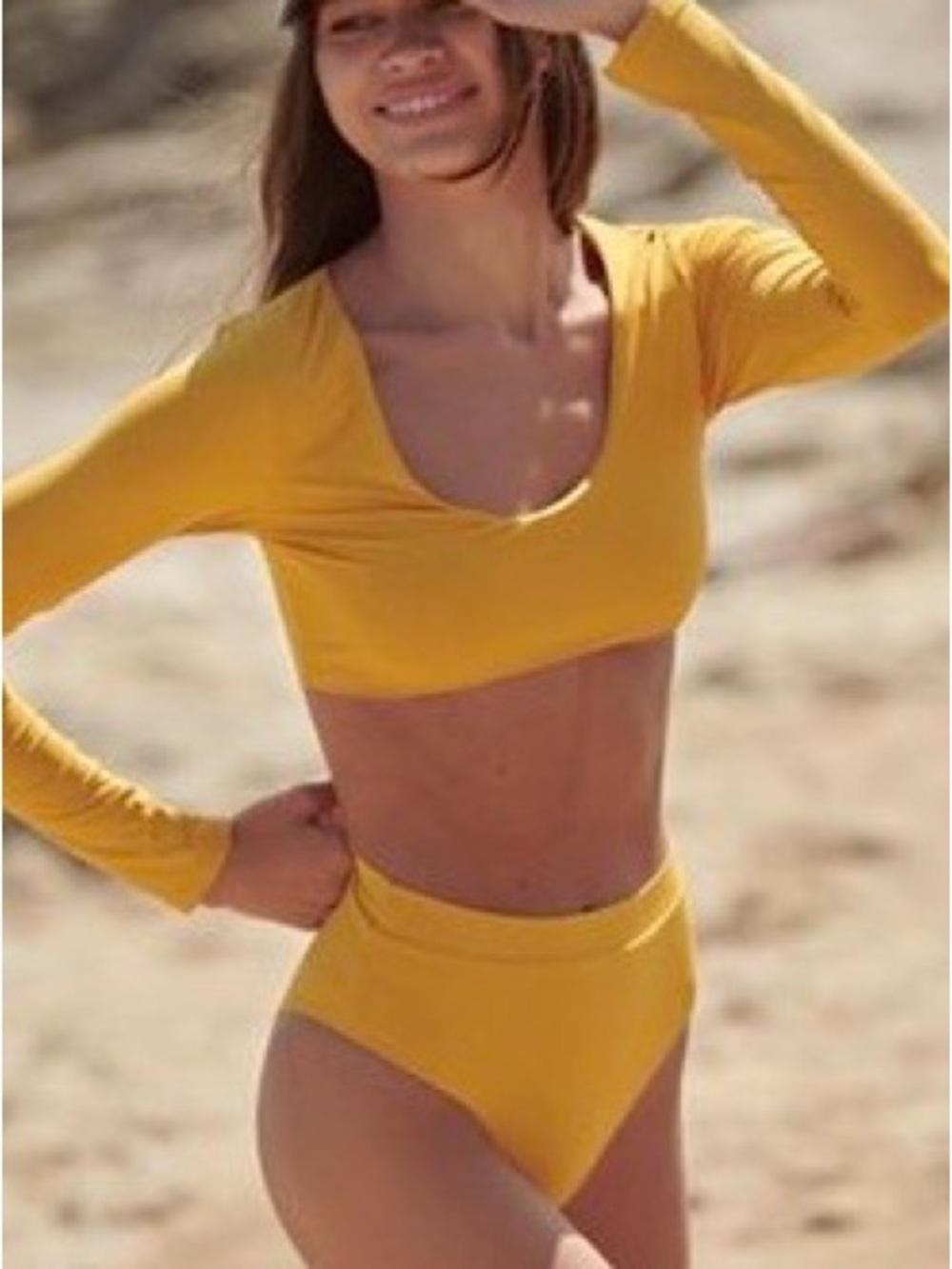 Toast Swim Signature High Waisted Bikini Bottoms from Free People